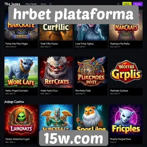 Comparativo de jogos oferecidos na hrbet plataforma